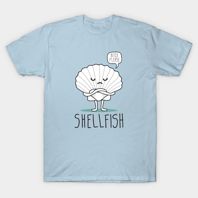 Shellfish T-Shirt by Dulcie_Doodles